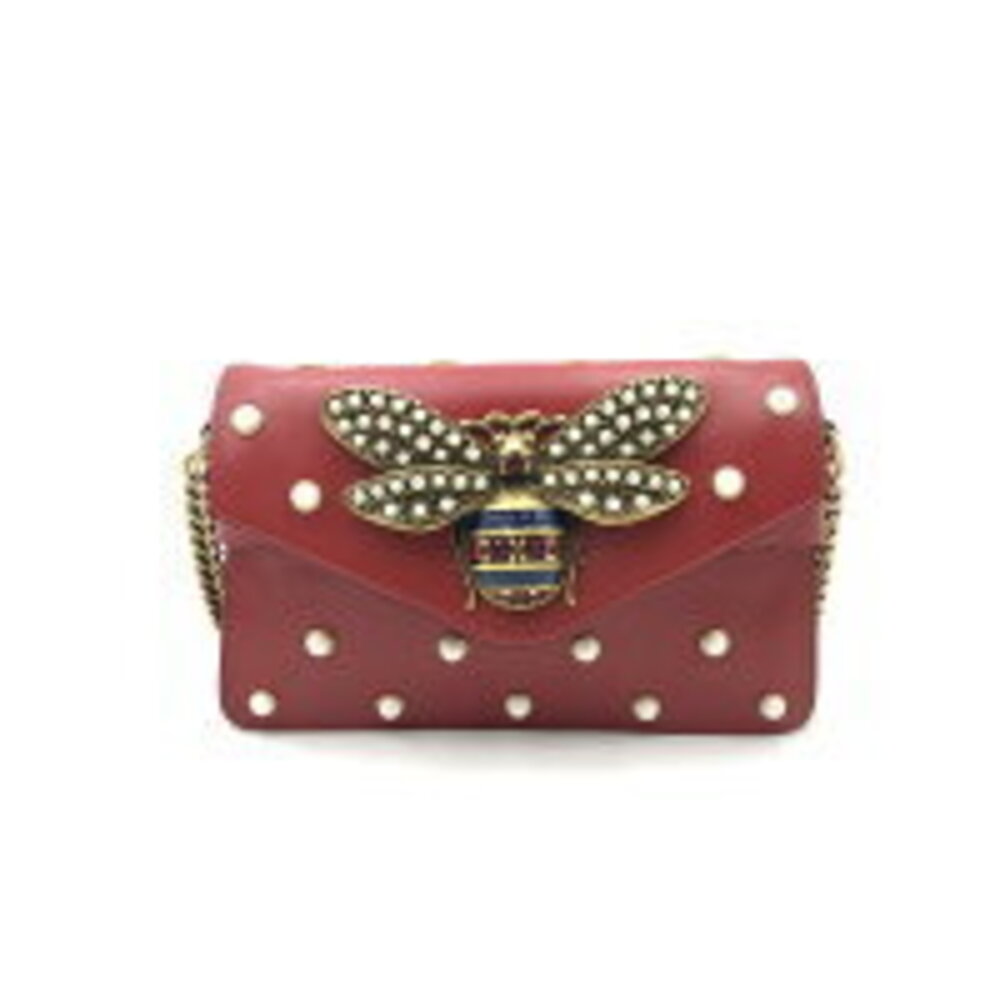 Gucci Broadway bag pearl shoulder studs